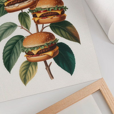 Dekorativní plakát Burger Tree