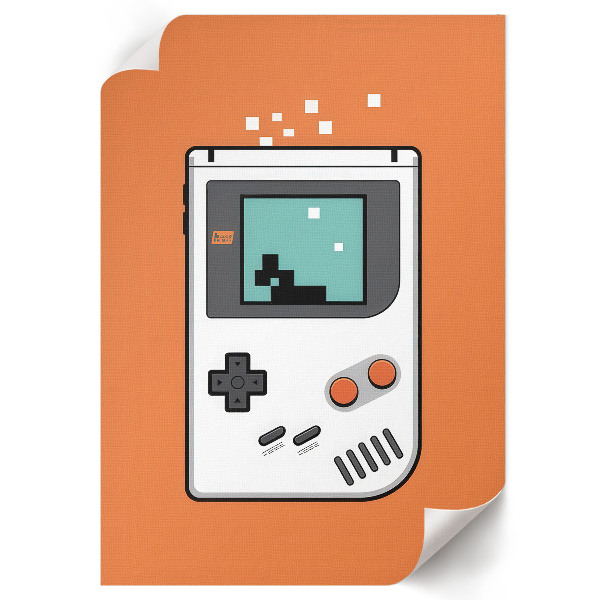 Plakát z fotky Retro Gameboy