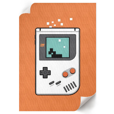 Plakát z fotky Retro Gameboy