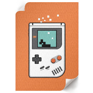 Plakát z fotky Retro Gameboy
