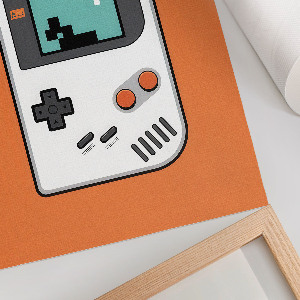 Plakát z fotky Retro Gameboy