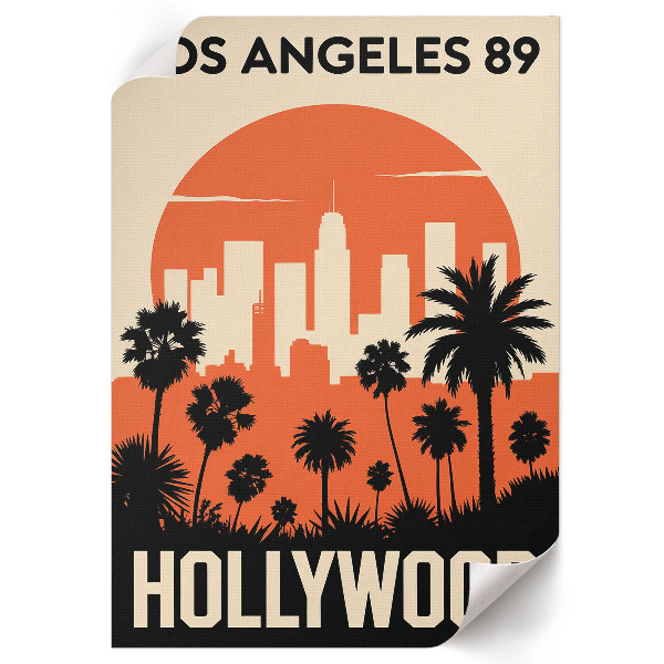 Tisk na plátno Hollywoodský pohled