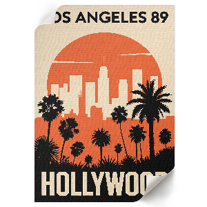 Tisk na plátno Hollywoodský pohled