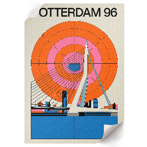 Plakát z fotky Rotterdamský most