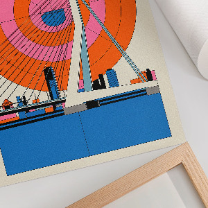 Plakát z fotky Rotterdamský most