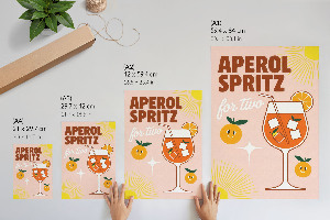 Tisk na plátno Aperol Spritz