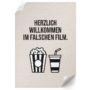 Plakát na zeď Filmový humor