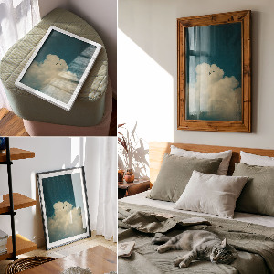 Plakát Nebeské mraky