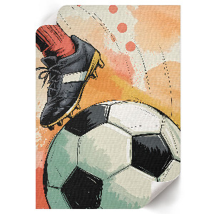 Dekorativní plakát Fotbal