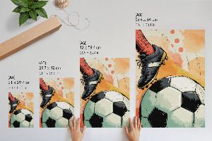 Dekorativní plakát Fotbal