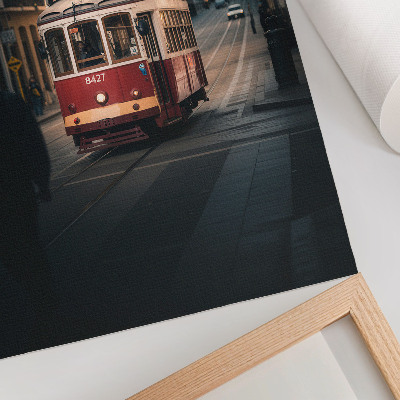 Dekorativní plakát Městská tramvaj