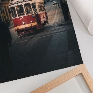 Dekorativní plakát Městská tramvaj
