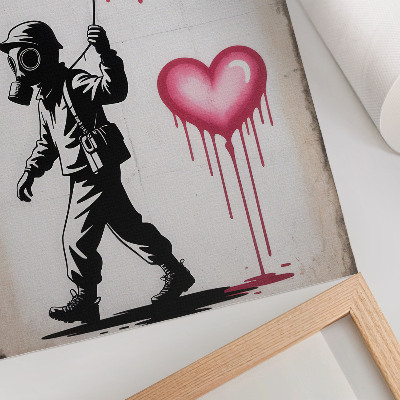 Nástěnný plakát Graffiti srdce