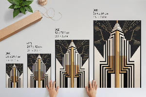Plakát z fotky Art deco