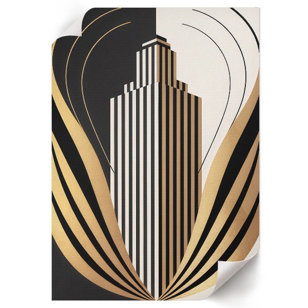 Dekorativní plakát Art deco