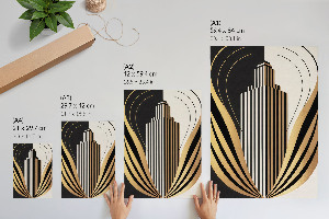 Dekorativní plakát Art deco