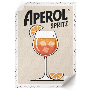 Dekorativní plakát Aperol Spritz