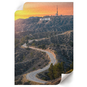 Dekorativní plakát Hollywoodská krajina