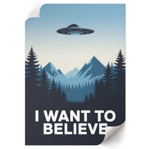 Plakát Plakát s UFO