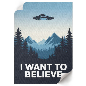 Plakát Plakát s UFO