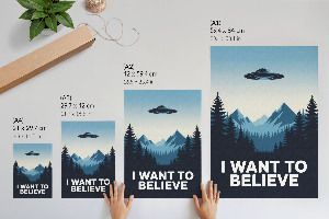 Plakát Plakát s UFO