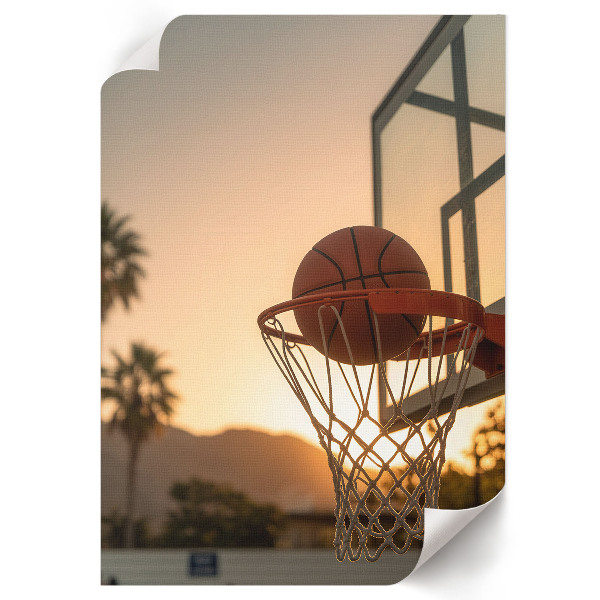 Plakát Basketbalový zápas