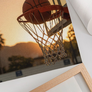 Plakát Basketbalový zápas