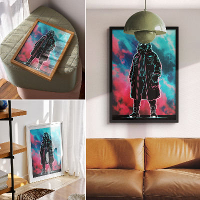 Plakát na zeď Kreslená postavička