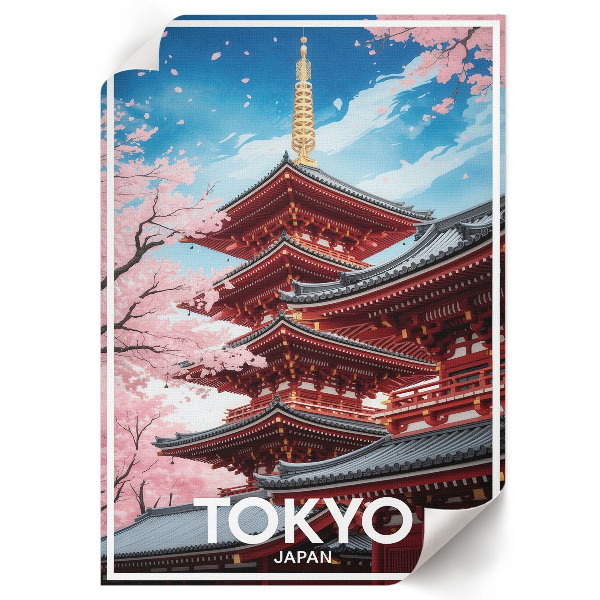 Plakát Tokio, Japonsko