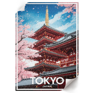 Plakát Tokio, Japonsko