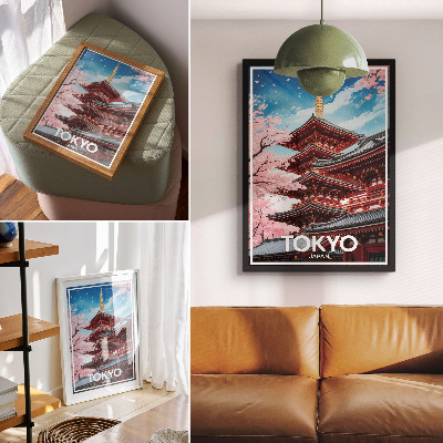 Plakát Tokio, Japonsko