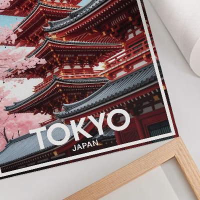 Plakát Tokio, Japonsko