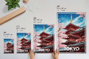 Plakát Tokio, Japonsko