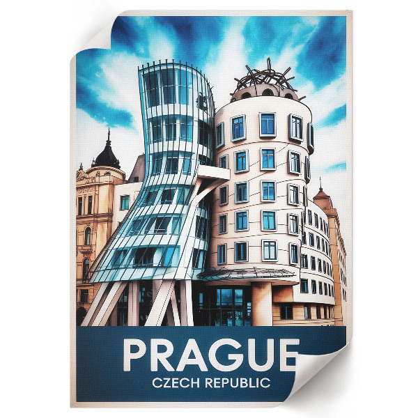 Plakát na zeď Architektura Praha