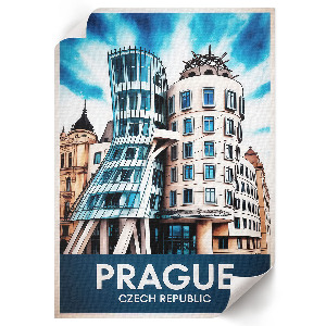 Plakát na zeď Architektura Praha