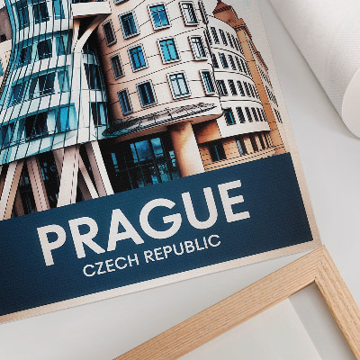 Plakát na zeď Architektura Praha