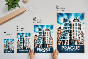Plakát na zeď Architektura Praha