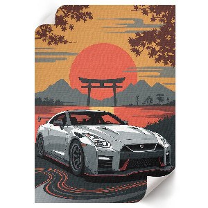 Plakát z fotky Auto Japonsko