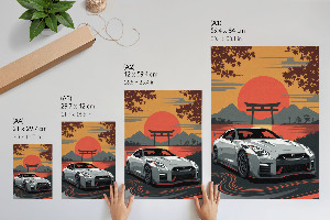 Plakát z fotky Auto Japonsko