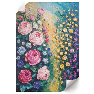 Plakát Malování květin