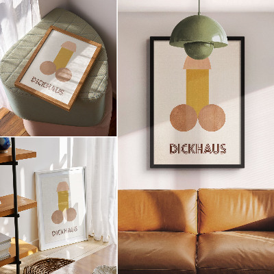Plakát z fotky Dickhausova grafika