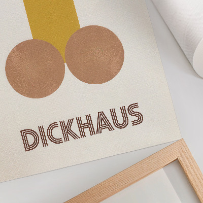 Plakát z fotky Dickhausova grafika