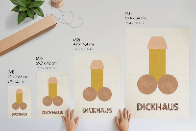 Plakát z fotky Dickhausova grafika