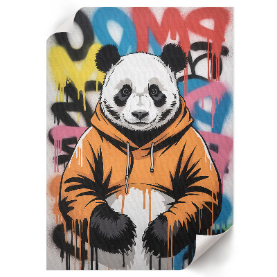 Plakát na zeď Graffiti s pandou