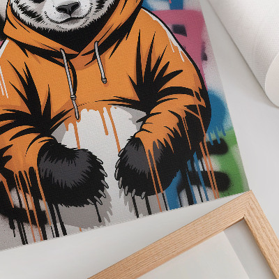 Plakát na zeď Graffiti s pandou