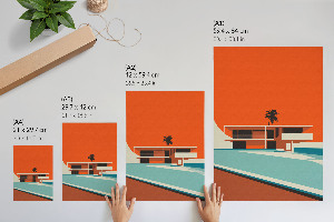Plakát na zeď Moderní architektura