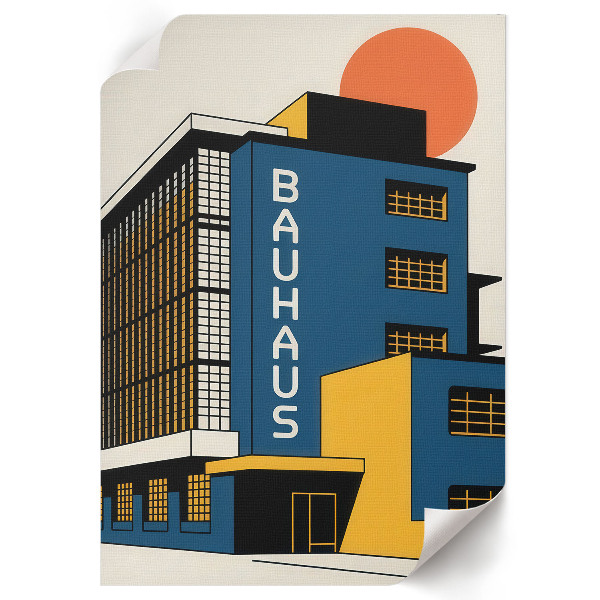 Tisk na plátno Architektura Bauhausu