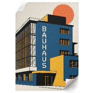 Tisk na plátno Architektura Bauhausu