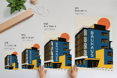 Tisk na plátno Architektura Bauhausu