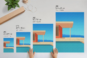 Plakát na zeď Letní architektura